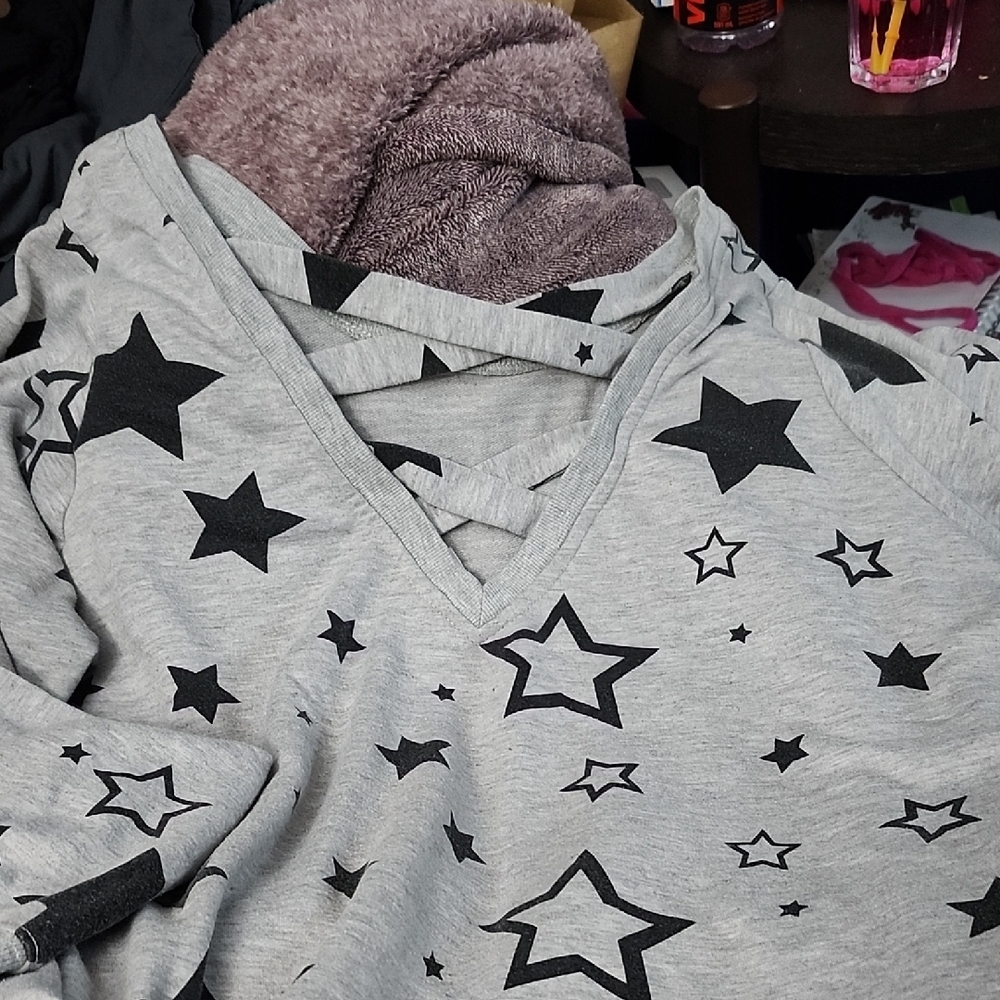 Starry Gray Sweatshirt - Picture 2 of 2